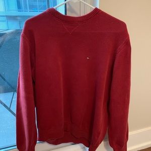 Large red Tommy Hilfiger sweater